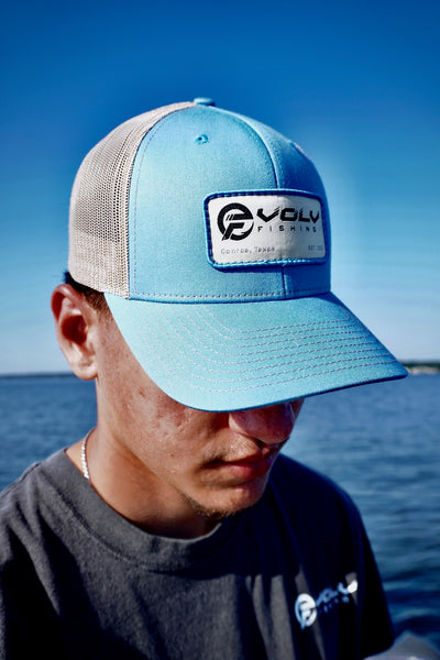 EVOLV Columbia Blue Patch Hat