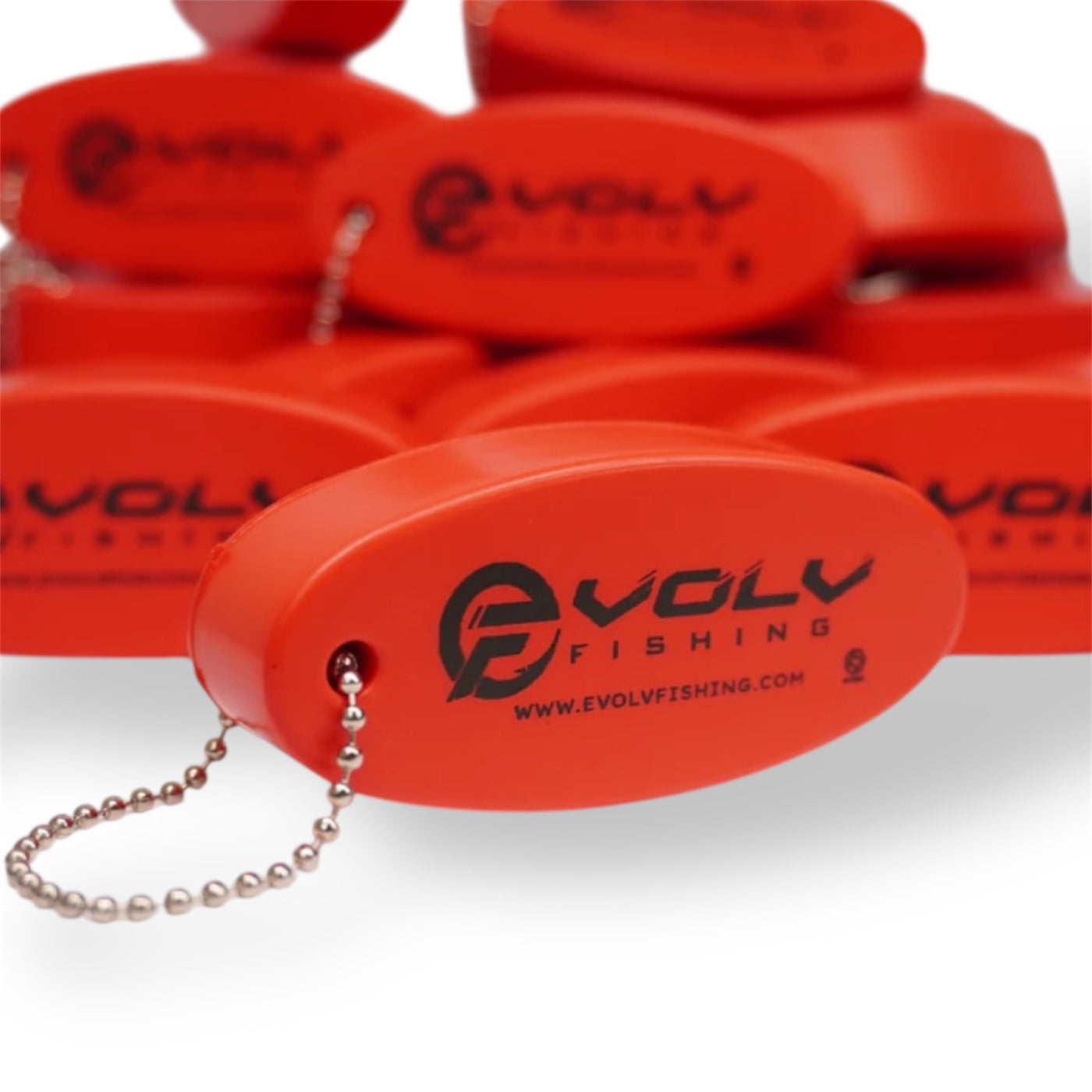 EVOLV Red Floating Keychain