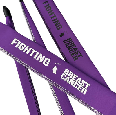 Breast Cancer Awareness Rod Sleeve - Baitcast/Spinning